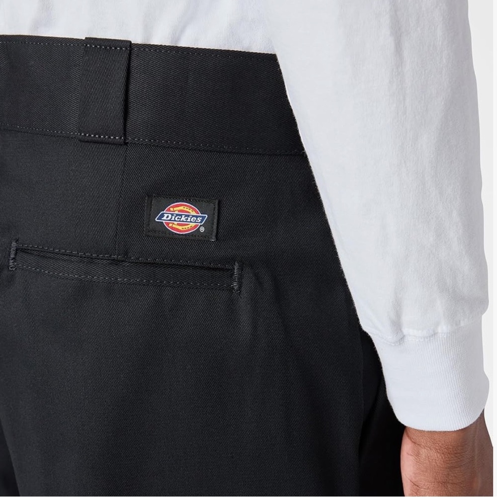 Dickies Flex Twill Straight Leg Loose Fit Black Pants - Picture 10 of 10